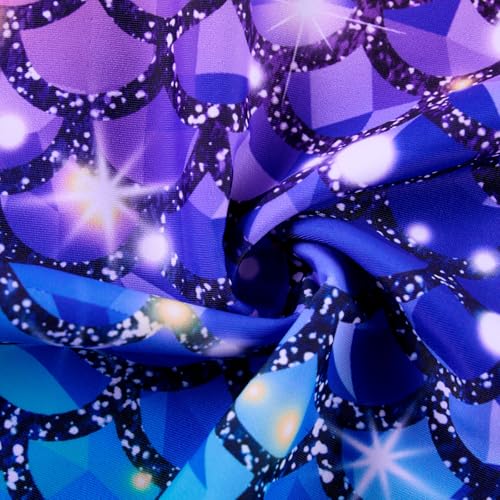 Image of UNIFACO Girls Swimsuits Two Piece Tankini Bathing Suits Boyshort Summer Beach Rash Guard Swimwear for 4-13T