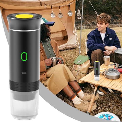 Machine à café électrique portable avec petit outil d'extraction rechargeable par USB