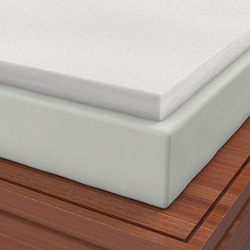 Cal-King 1 Inch Soft Sleeper 2.5 Visco Elastic Memory Foam Mattress Topper USA Made