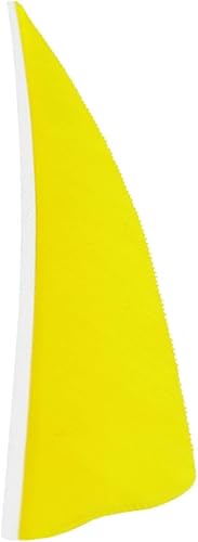 Miniatura 14 de Arrows - Plumas reales de 3 pulgadas con corte de escudo para cañas de tiro de caza DIY (paquete de 36)