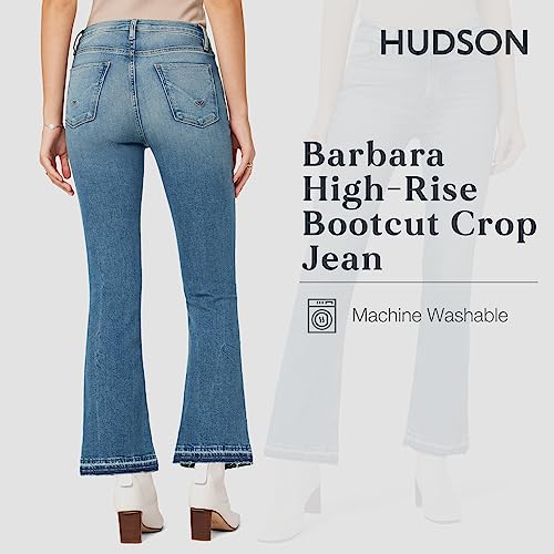 HUDSON Women's Barbara High Rise Bootcut Crop Jean3