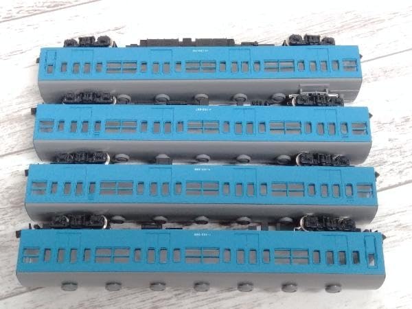 KATO 103系一般形 エメラルドグリーン4両セット 絶版品