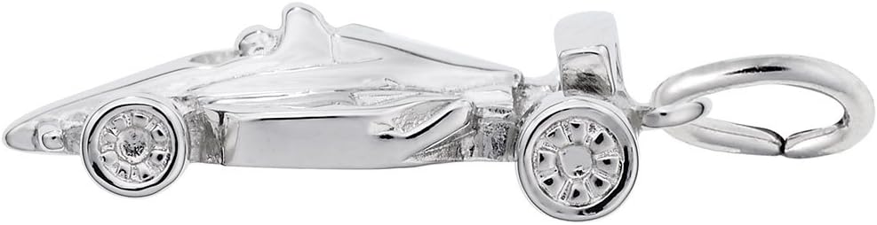 Race Car Charm, Charms for Bracelets and Necklaces