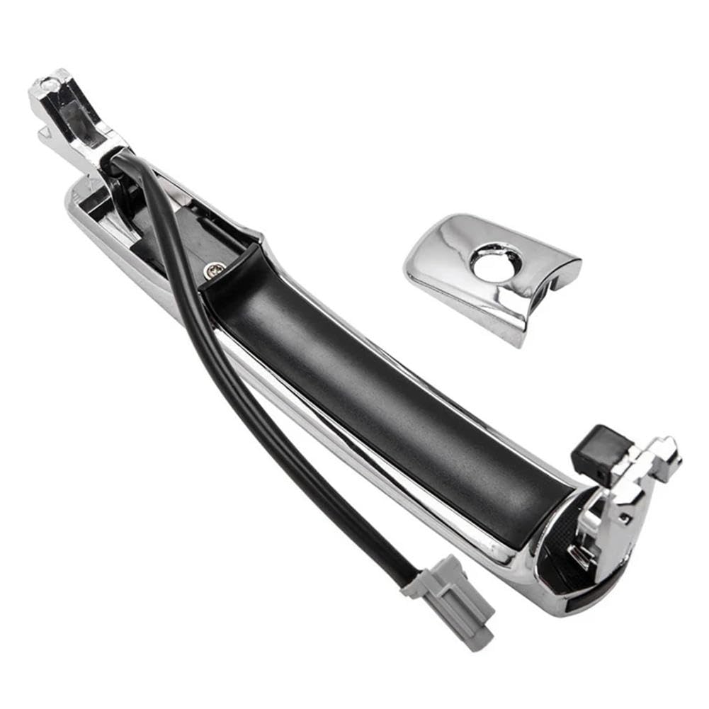 Klamka zewnętrzna przednia lewa do Nissan Murano 3,5 l (2003-2007) strona kierowcy numer części 80640-Cb01A chrom