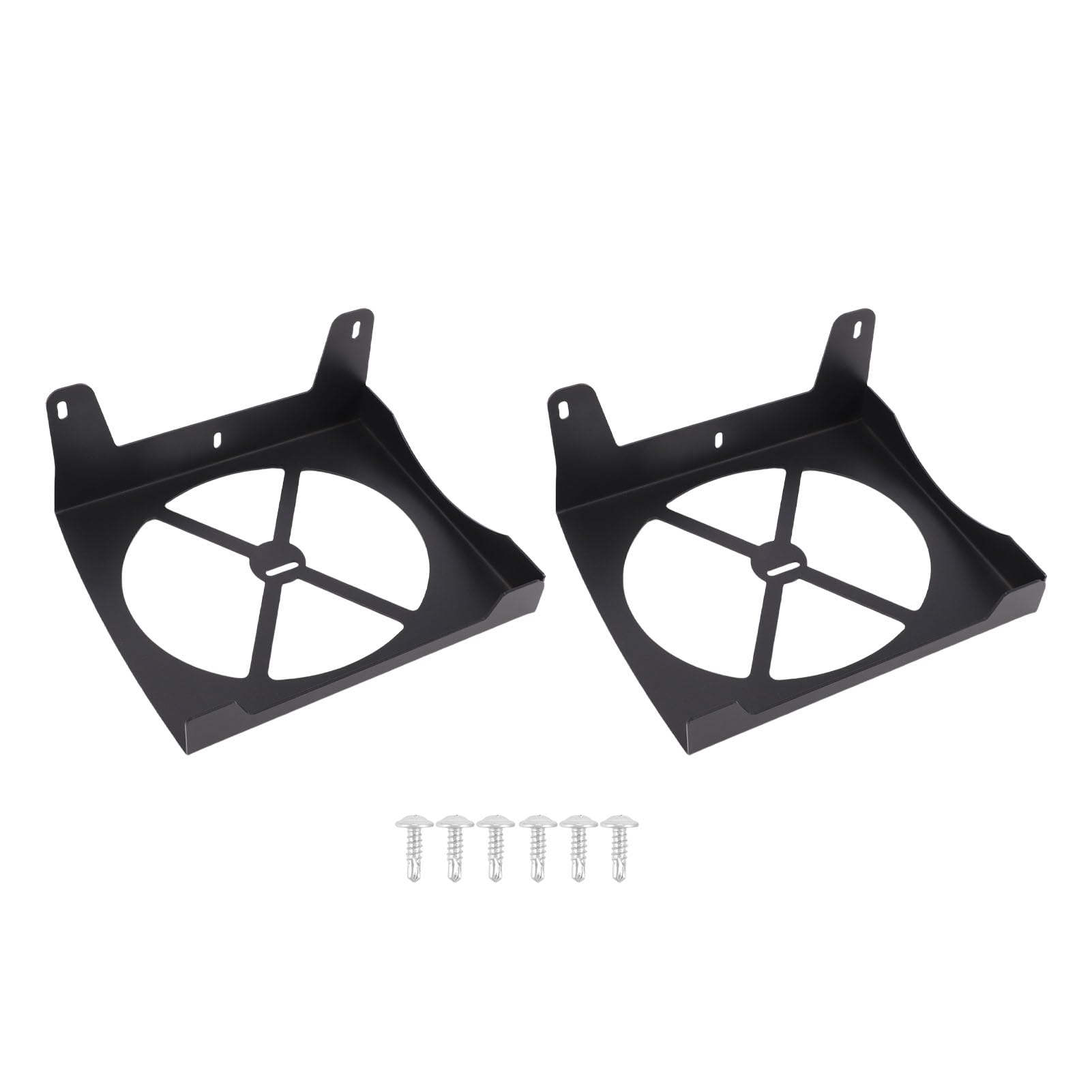 VELATEMOR Soporte de Metal para Consola Debajo del Escritorio, Ventilación Eficiente, Soporte Horizontal Delgado para Configuración de Juegos