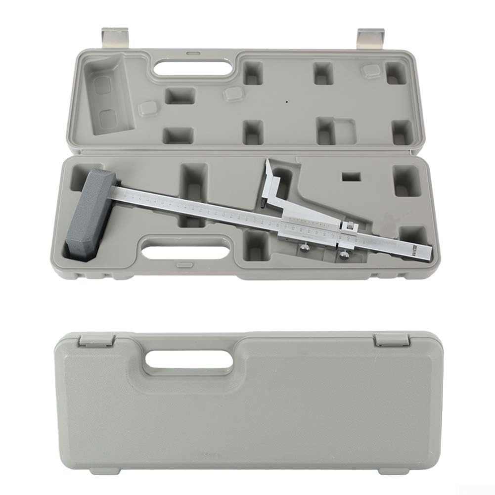 Righello a corsoio in acciaio ad alta durezza 0-200 mm per layout di officina di precisione e attività di misurazione (0-300 mm)