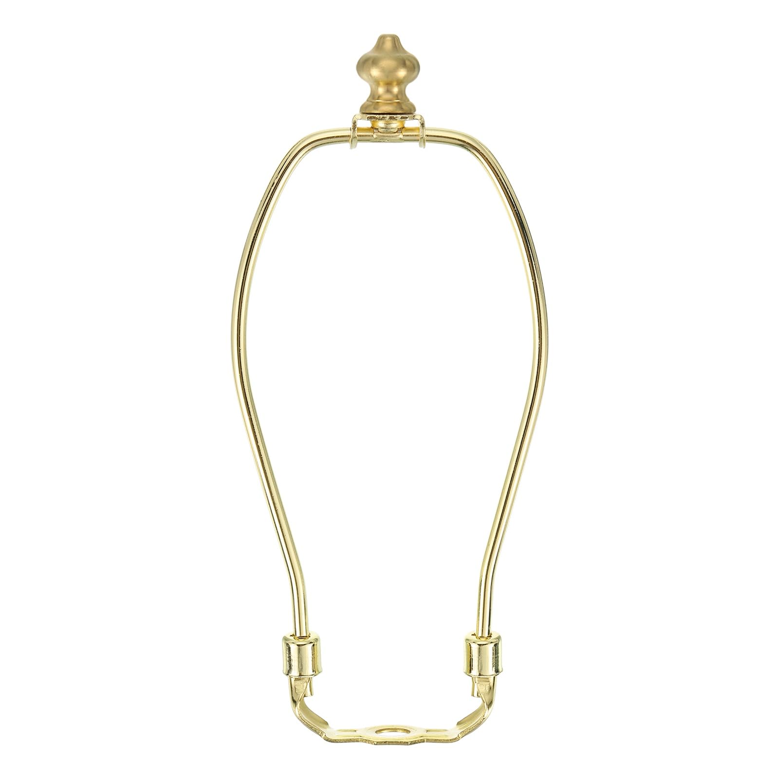 PATIKIL 7.5 Inch Lamp Harp Kit with 1 Inch Height Solid Brass Finial