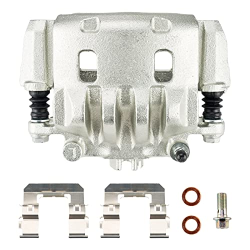 Image of PHILTOP Brake Caliper Front Left Compatible with 2003-2018 Subaru Forester, 2002-2014 Subaru Outback, 2002-2014 Subaru Legacy, 2013-2015 Subaru XV Crosstrek, 2016-2017 Subaru Crosstrek, 19-B2683B
