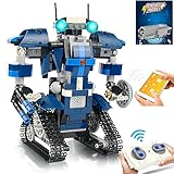 Gxi Robot Building Kit, Remote & APP Controlled STEM Robot Kit Engineering Building Toys for Kids...