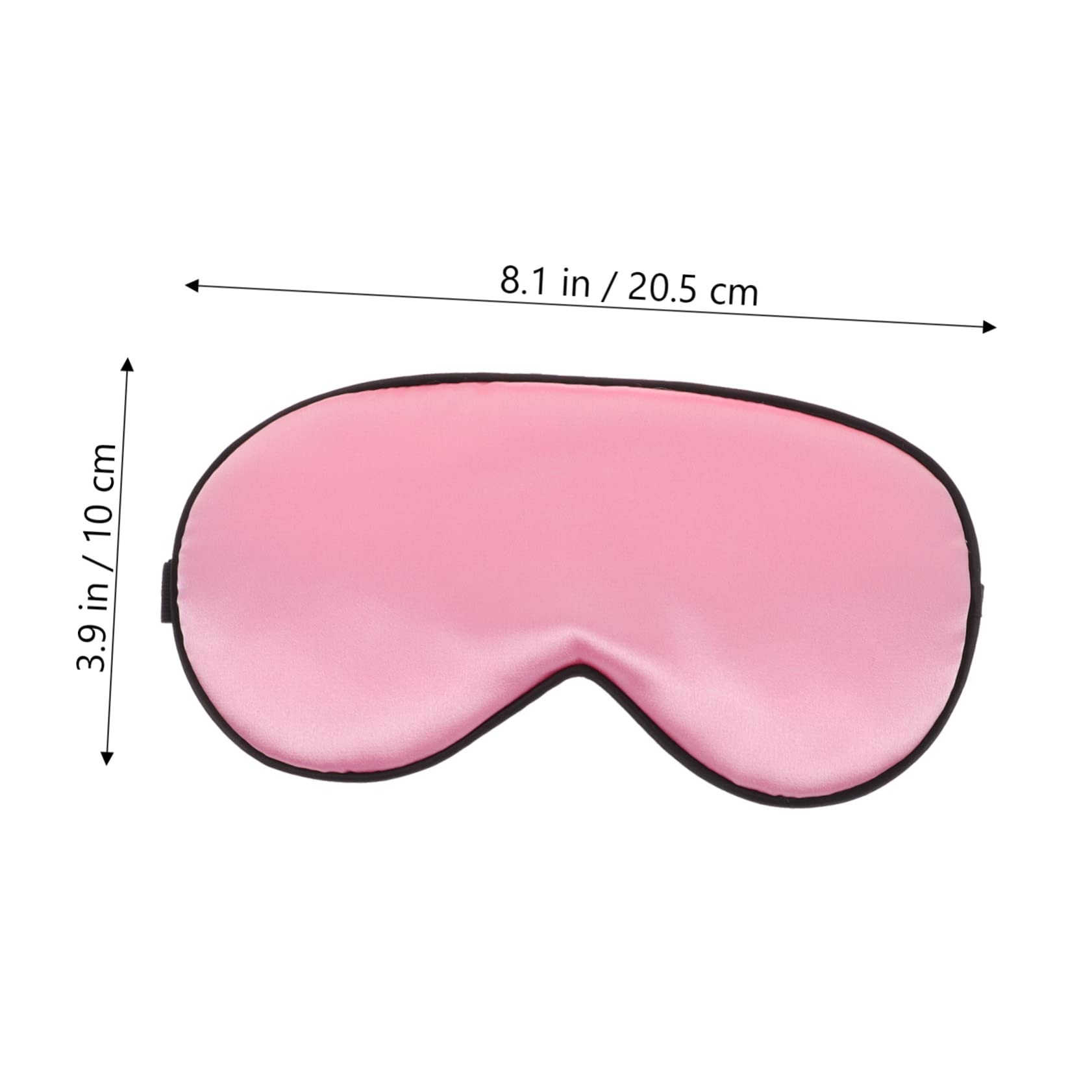 FRCOLOR 12pezzi Maschera Per Occhi Seta Artificiale Leggera Per Dormire Viaggi e Relax Colori e Protezione Totale Dalla Luce