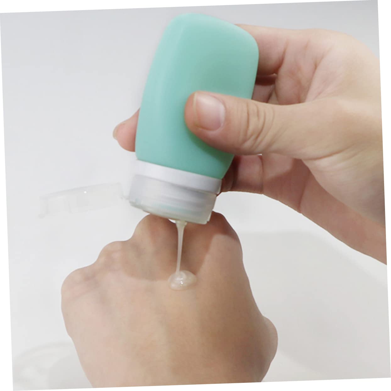 40 Piezas Botella De Gel De Sílice Botellas De Loción De Viaje Contenedores De Viaje Para Liquidos Contenedores De Viaje De Silicona Gel De Tocador Viajar Relleno Páginas Cosmético