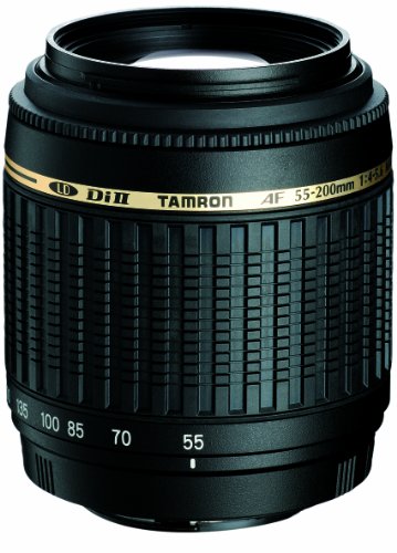 Tamron A15S AF 55 200 mm F/4 5.6 Di II LD Macro   Objetivo con Montura para Sony/Minolta (Distancia Focal 55 200mm, Apertura f/4 5.6, Macro)   Incluye Parasol