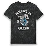 Bioworld BrewDog Vintage Style Punk IPA Skull Adults T-Shirt (M) Black