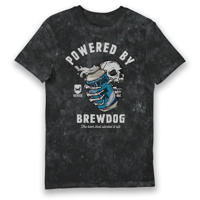 T-shirt BrewDog vintage tête de mort idéal pour vos soirées pub