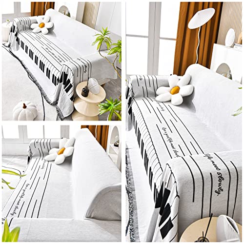 Housse de canapé lavable en chenille pour protéger des animaux - 7