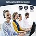 AGPtEK Corded Telephone with Headset & Dialpad for House Call Center Office - Noise Cancellation