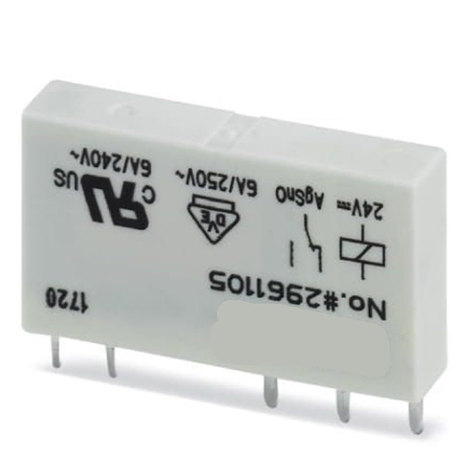 Relais REL-MR-24DC/21 lot de 10 pour automatisme et armoire électrique 2961105