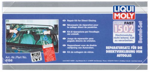 Mastic LIQUI MOLY Liquifast 1502 colle polyuréthane vitrage auto 6156