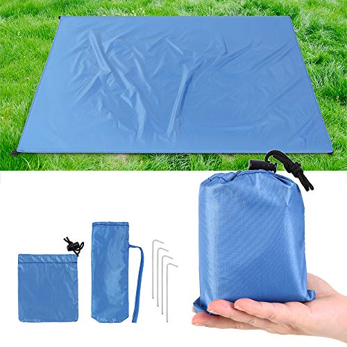 Bolso exterior impermeável leve de pouco peso da folha da esteira da esteira do piquenique do cobert