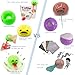 4-Pack Vomiting Puking Egg Stress Balls, Fidget Toys Slime Ball | 8-Pack Slime Squeeze Prank Sensory Toy for Teens, Adults & Kids | Family Novelty Gag Gift,Christmas Stocking Stuffers