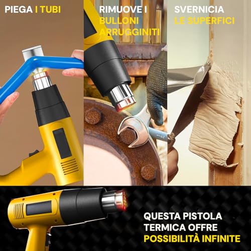 Avilia ND Sverniciatore Heißluftpistole, Orange