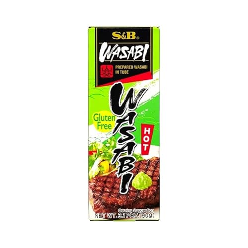 S & B, Prepared Wasabi In Tube, 90 Gram [Pack Of 1 Piece] #TOP28