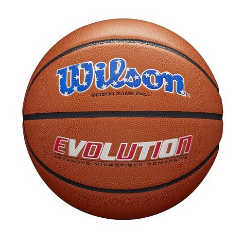 Wilson Evolution Jeu Basketball Ballon Anti Glisse pour Entraînement