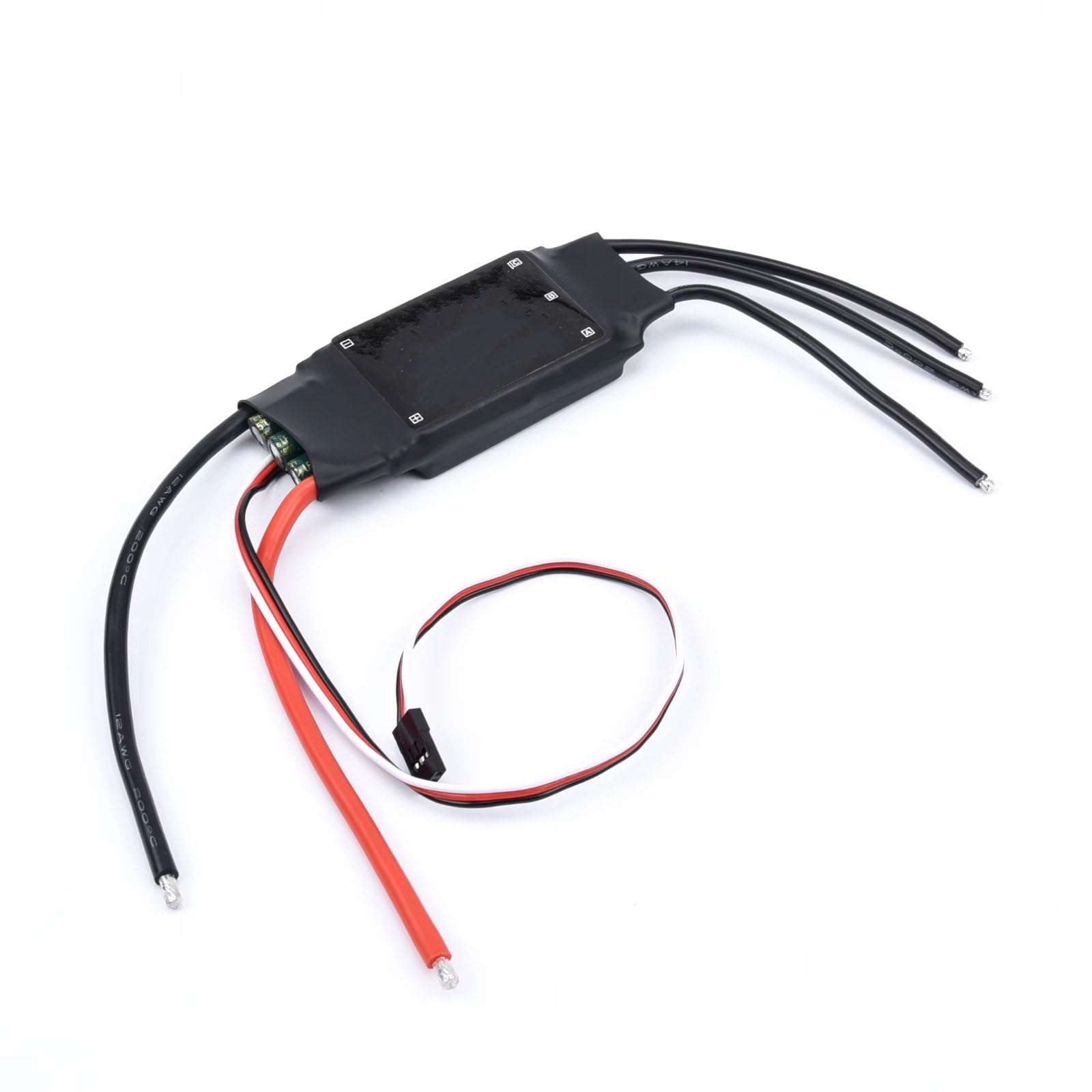 Per R7RB 80A 2-6S Brushless ESC Regolatore Velocità Modello RC Accessorio Modificato Sostituzione Fuoristrada Camion Rimorchio Cingolati Unidirezionale ESC