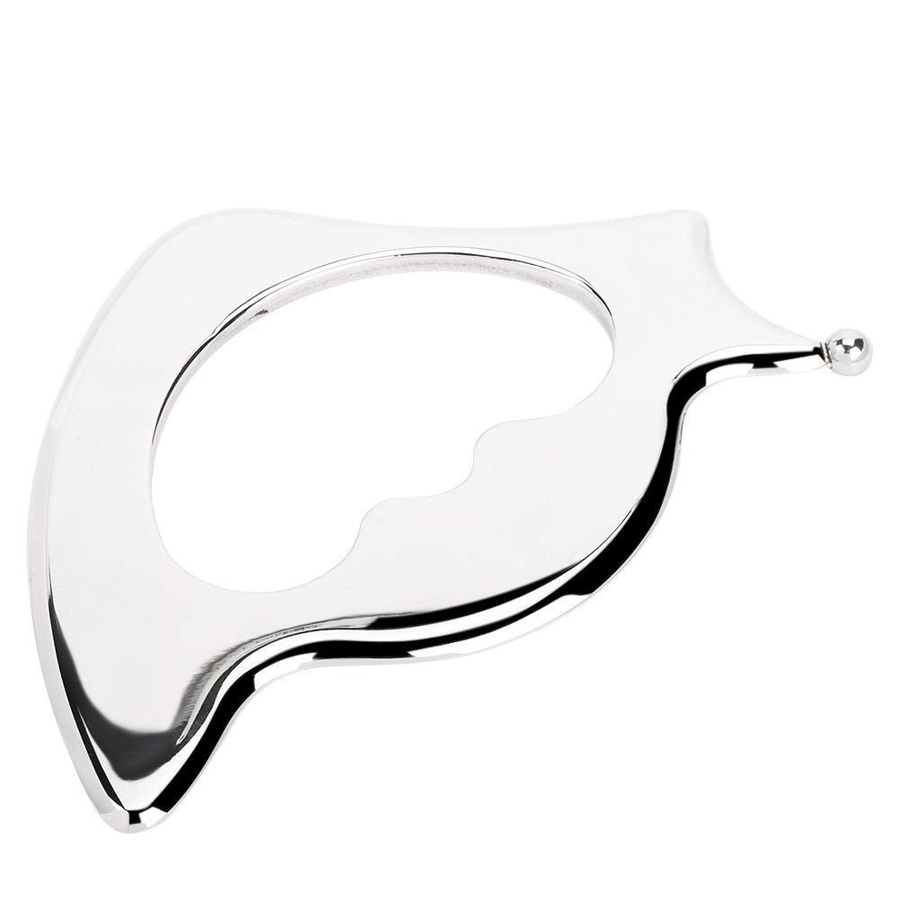 Body Gua Sha Tool para crema de masaje, superficie lisa pulida, placa raspadora para el cuidado de la salud para cara, cuello, hombros, pies, mejora la circulación