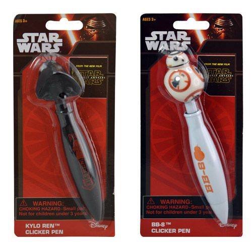 Disney Star Wars, penna Clicker Ep7 con topper