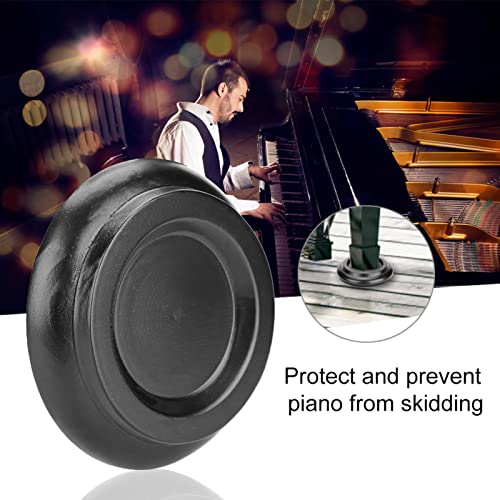 Copos Porta-Copos, Almofadas de pé de Piano Sólido, Copos de Rodízio de Piano, Piano Vertical Redond