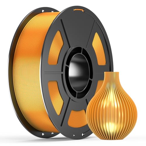 IEMAI High Speed PETG 3D Printer Filament 1.75mm 300mm/s 1kg Metal Gold