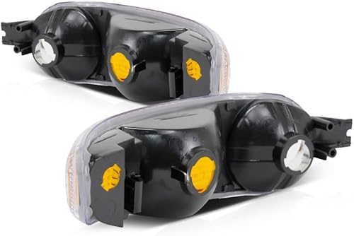 Miniatura 6 de KarParts360 Para GMC Yukon XL 1500 2001-2006 par de luces de marcador de estacionamientoseñallateral para GM2520182 GM2521182  15199554, 15199555