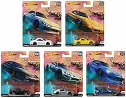 Hot Wheels 2019 Car Culture Street Tuners Series Set of 5, 1