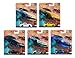 Hot Wheels 2019 Car Culture Street Tuners Series Set of 5, 1/64 Scale Diecast Model Cars