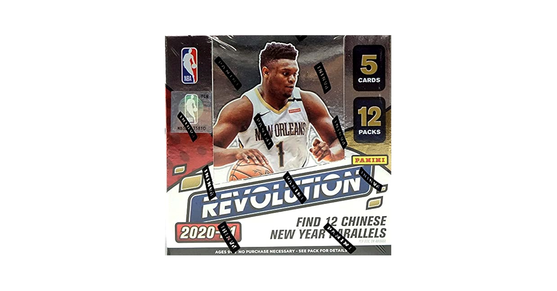 Amazon.com: 2020/21 Panini Revolution NBA Basketball box (12