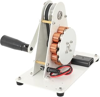 50W Handkurbel Generator Outdoor USB Low Rpm Notfall Ladegerät, Manueller Stromgenerator, tragbare Handy-Ladelösung für Camping, Urlaubsreisen, Bildungszwecke