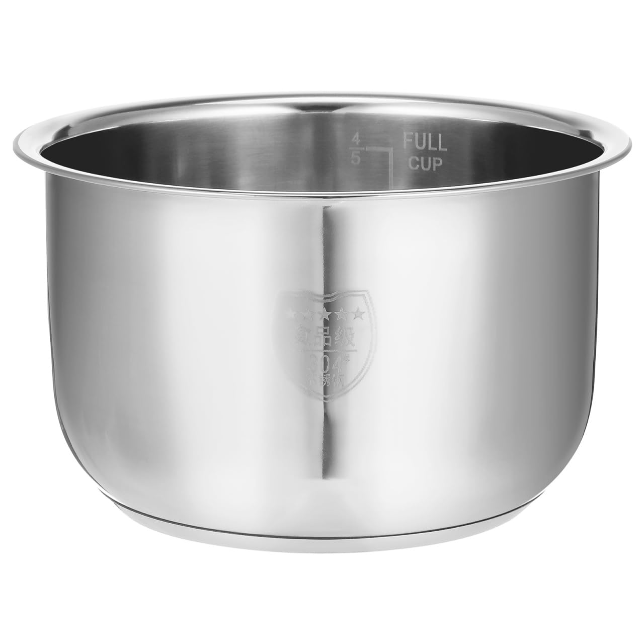 Ciieeo Cuve Inox Pot Intérieur Cuiseur À Riz 18Cm Remplacement Pour Cuiseurs À Riz Electriques Polyvalents Cuisine Maison