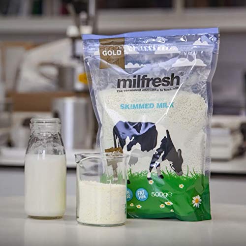 Milfresh Gold Superior Granulated Skimmed Milk 500G (Pack Of 10) The Convenient Alternative To Fresh Milk - 3