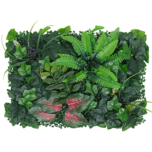 Happyyami De Pared De Plantas Falsas Decoración para Interiores Artificial Fácil De Instalar