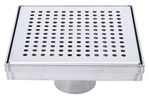 B&K Industries Shower Drain Sq Bn 6"