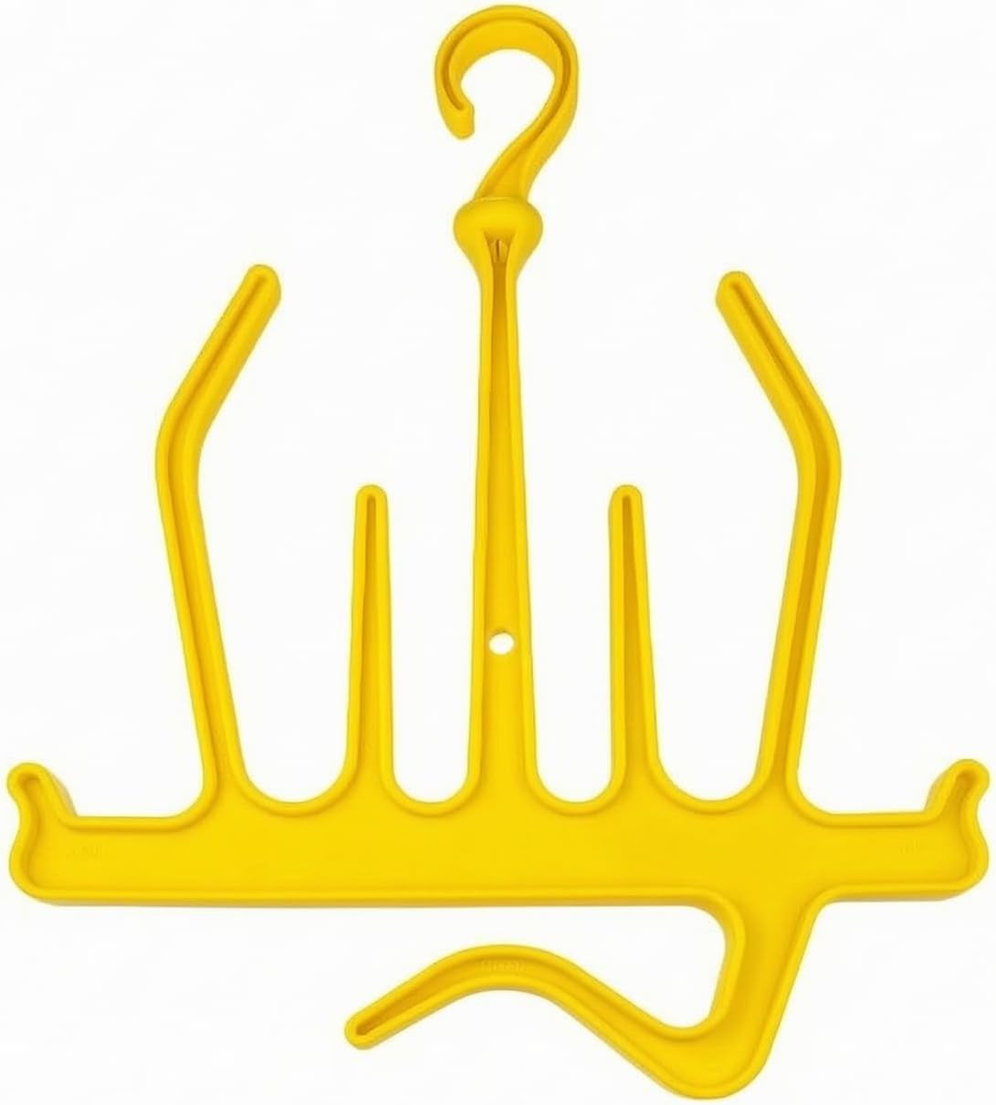 Space-Saving Hanger with Prongs | Dive Wear Hanger, Air-circulating, for Closet