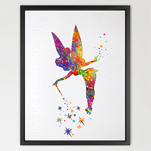 Dignovel Studios 8X10 Cartoon Inspired Watercolor Art Print N030