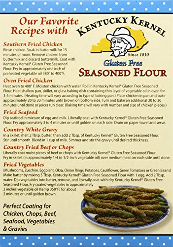 Kentucky Kernel Gluten Free Seasoned Flour, 10 Ounce (Pack Of 6) #TOP1