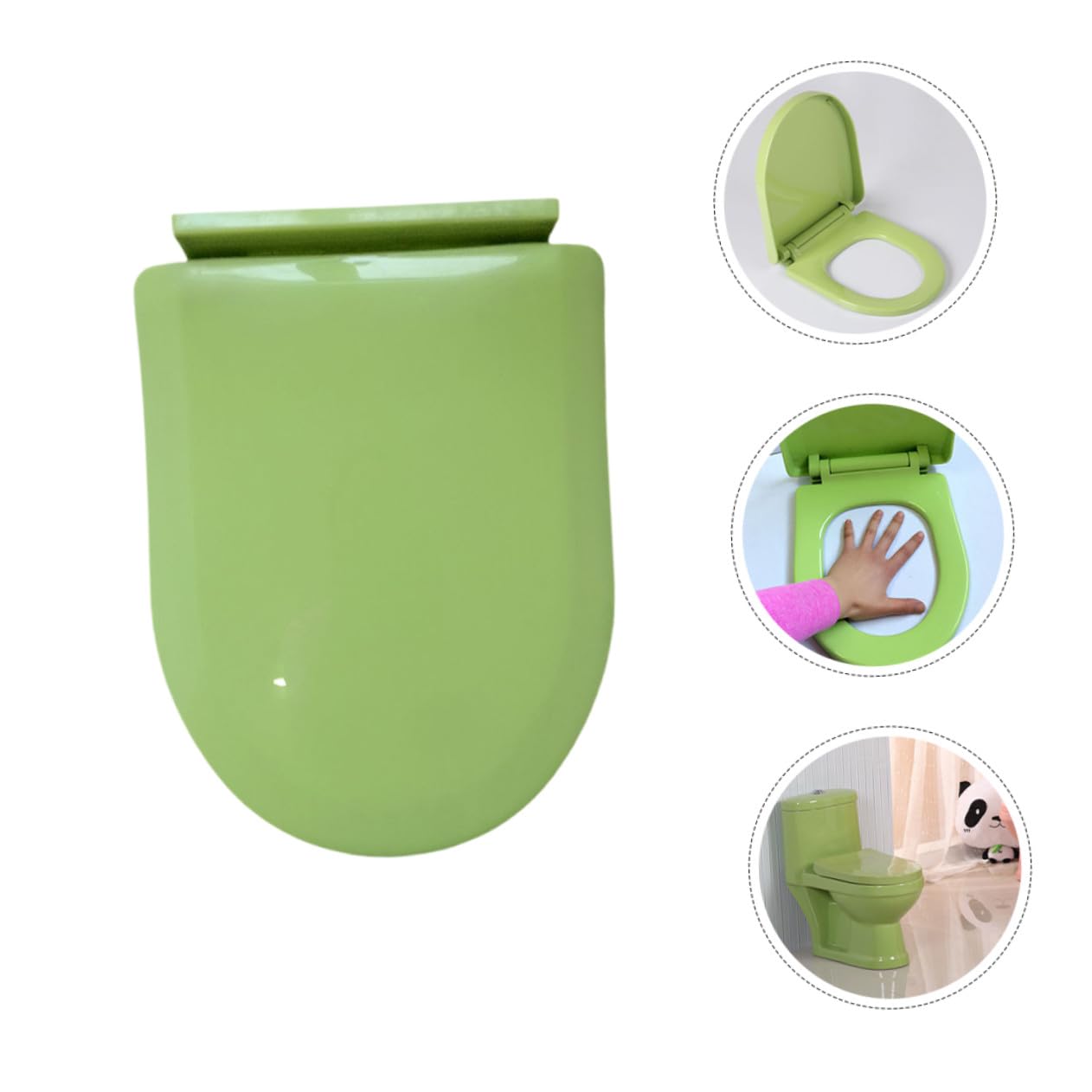 Healifty Funda para Asiento de Inodoro Portátil Fácil de Almacenar y Sanitario Material Pp Adecuado para Entrenamiento de Orinal para Niños en Casa Salir