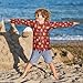Boys Rash Guard Swim Shirt Long Sleeve UPF+ 50 Sun Shirts Quick Dry Shirt Boxer for Toddler Kids Multi