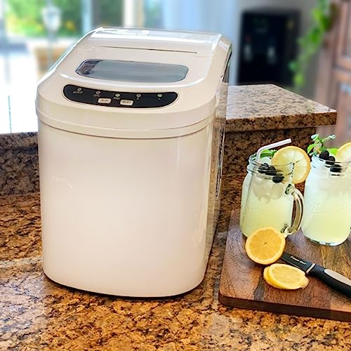 Máquina portátil para hacer cubos de hielo 22W 27 lb miniatura 5