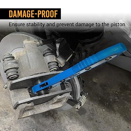 Ewk Brake Caliper Press Tool Piston Spreader Pad 360 Degree Swing Ratchet Range From 1.57"-2.68" #TOP3