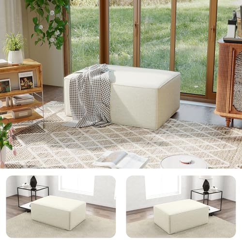 38“ Modular Sectional Sofa Convertible Cube Compressed Couch Seat Set,