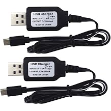 sea jump Accessories 2PCS 7.4V USB Charging Cable for SP500 S166 S167 Folding Quadcopter Spare Parts RC Drone Li Battery Charger